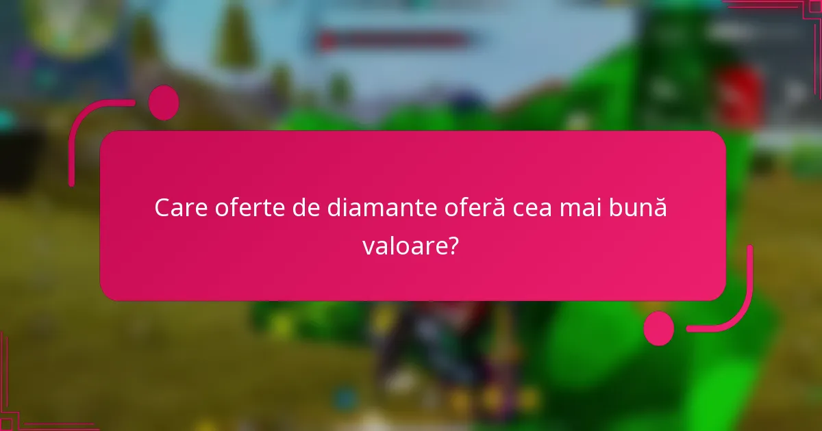 Care oferte de diamante oferă cea mai bună valoare?